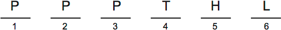LSAT PrepTest 30, Game 2, Question 9, Diagram 1 LSAT PrepTest 30, Game 2, Question 9, Diagram 1