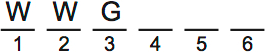 LSAT PrepTest 63, Game 4, Question 18, Diagram 3 LSAT PrepTest 63, Game 4, Question 18, Diagram 3