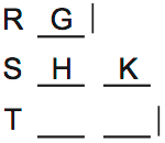 LSAT 69, Logic Game 4, Question 20, Diagram 4 LSAT 69, Logic Game 4, Question 20, Diagram 4