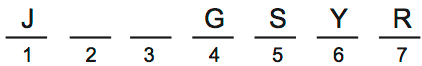LSAT 68 Game 4 Question 19 Diagram 5 LSAT 68 Game 4 Question 19 Diagram 5