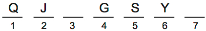 LSAT 68 Game 4 Question 19 Diagram 6 LSAT 68 Game 4 Question 19 Diagram 6