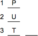 LSAT Preptest 66, Game 3 Diagram 13 LSAT Preptest 66, Game 3 Diagram 13