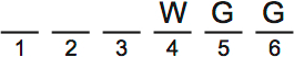 LSAT PrepTest 63, Game 4, Question 19, Diagram 2 LSAT PrepTest 63, Game 4, Question 19, Diagram 2