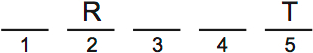 LSAT Preptest 72, Game 2 Setup, Diagram 6 LSAT Preptest 72, Game 2 Setup, Diagram 6