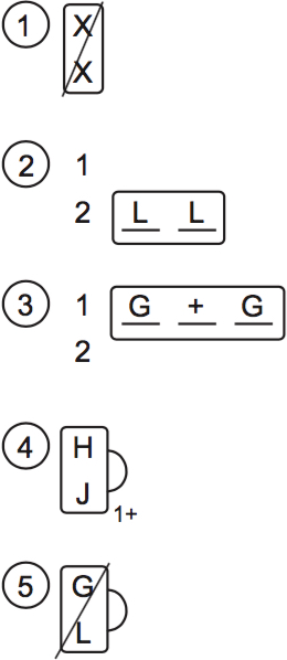 LSAT Preptest 76, Game 3 Setup, Diagram 2 LSAT Preptest 76, Game 3 Setup, Diagram 2