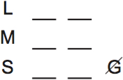 LSAT Preptest 76, Game 2 Setup, Diagram 1 LSAT Preptest 76, Game 2 Setup, Diagram 1