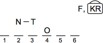 LSAT Preptest 71, Game 3, Question 16, Diagram 1 LSAT Preptest 71, Game 3, Question 16, Diagram 1