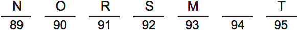 LSAT PrepTest 35, Game 4, Question 20, Diagram 1 LSAT PrepTest 35, Game 4, Question 20, Diagram 1