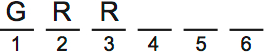 LSAT PrepTest 63, Game 4, Question 22, Diagram 1 LSAT PrepTest 63, Game 4, Question 22, Diagram 1