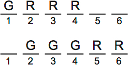 LSAT PrepTest 63, Game 4, Question 23, Diagram 2 LSAT PrepTest 63, Game 4, Question 23, Diagram 2