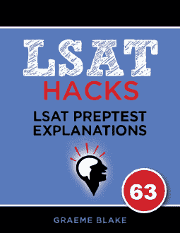 LSAT Preptest 63 LG Explanations LSAT Preptest 63 LG Explanations