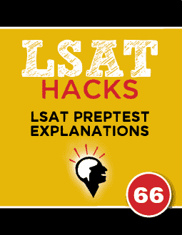 LSAT Preptest 66 LG Explanations LSAT Preptest 66 LG Explanations