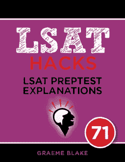 LSAT Preptest 71 LG Explanations LSAT Preptest 71 LG Explanations